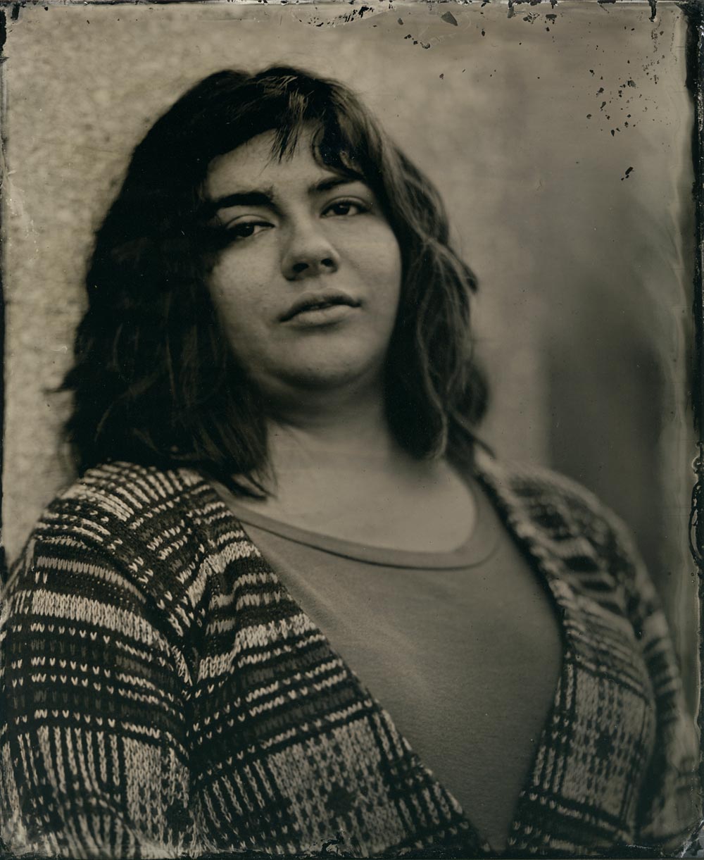 Kathryn "Kat" Fisher 8x10 tintype