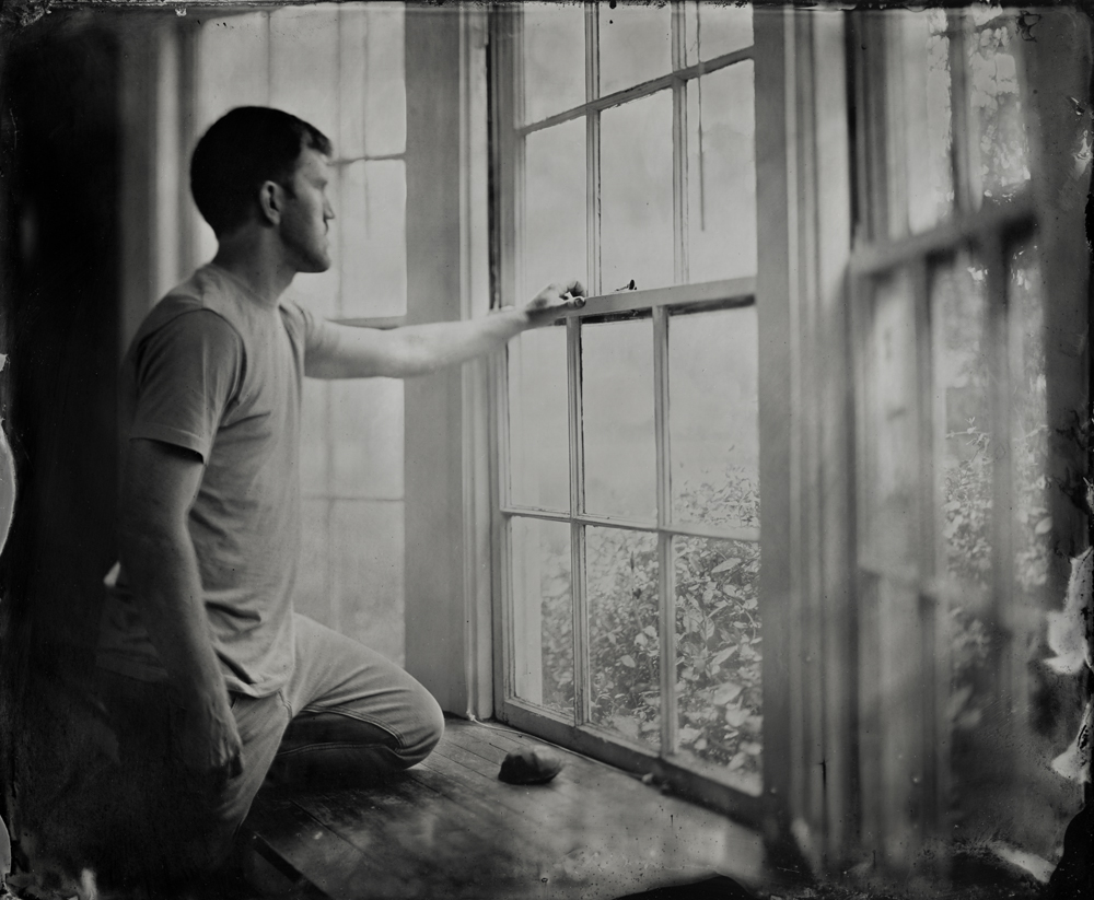Bay Window - Tintype Photograph