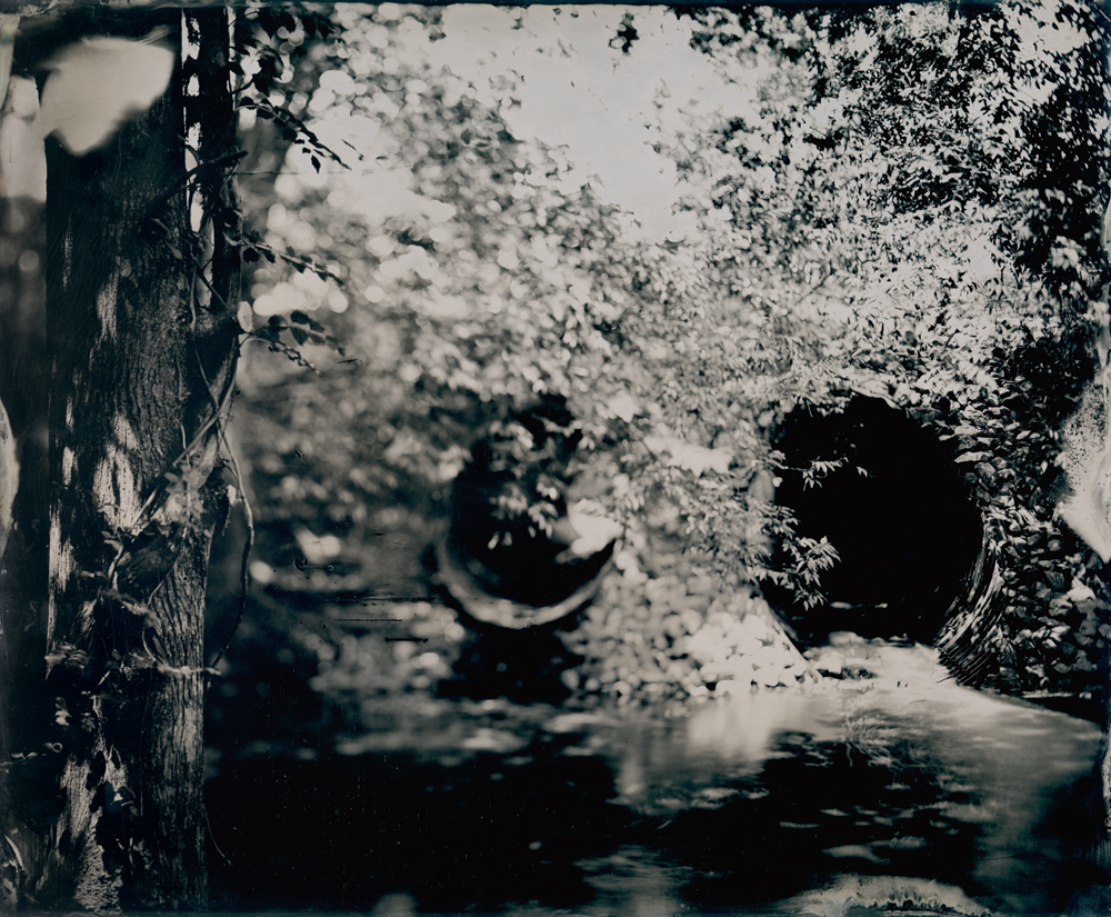 Culvert - Tintype Photograph